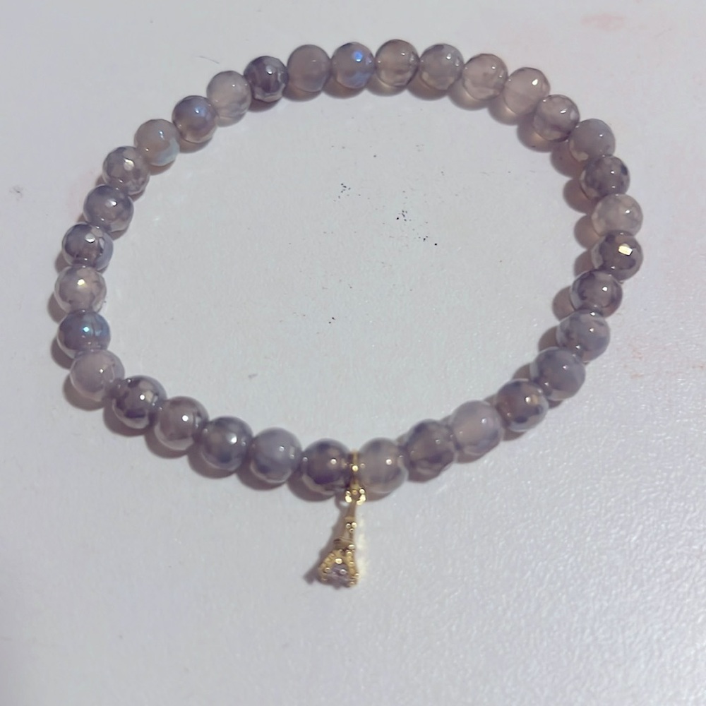 Paris beaded bracelet
